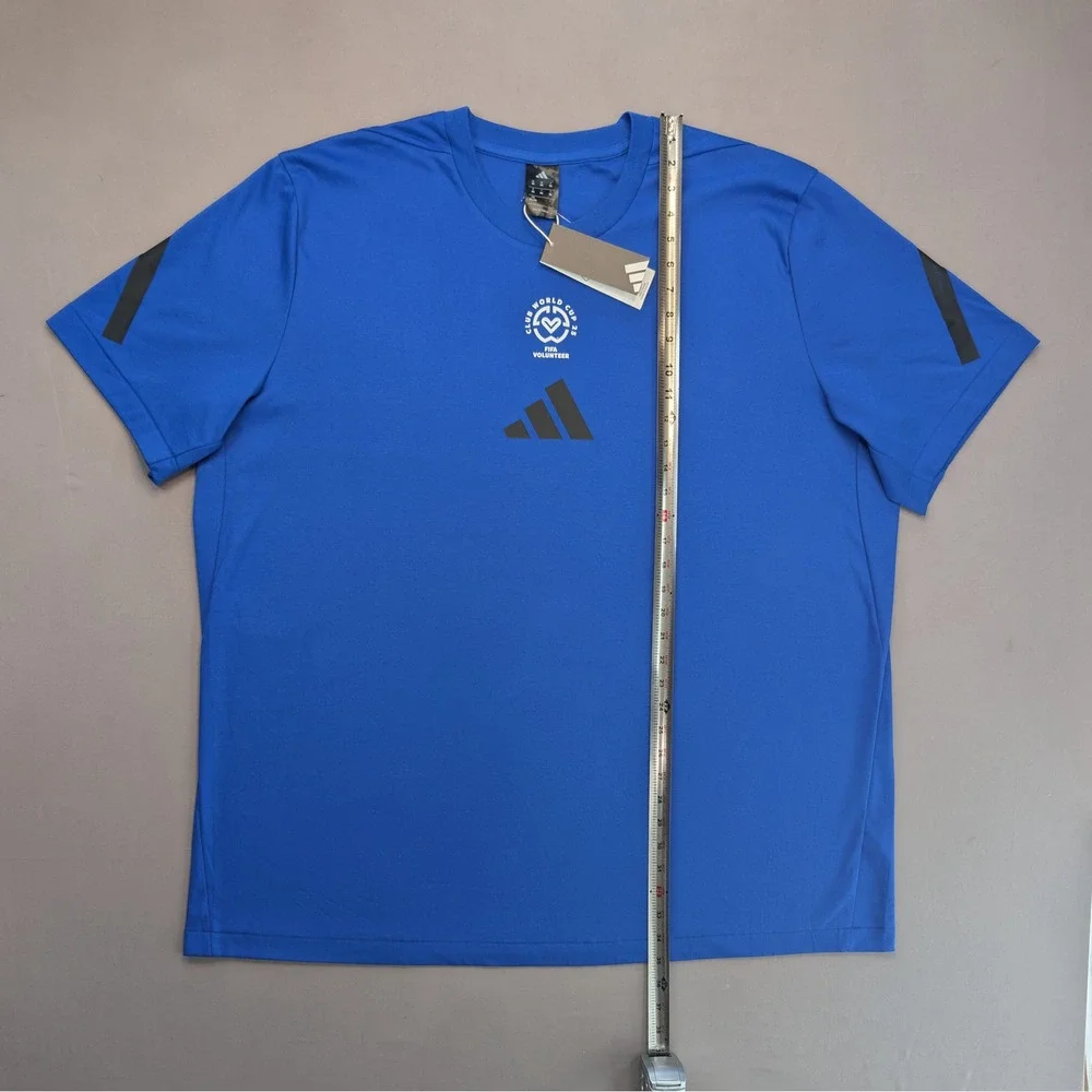 NWT adidas FIFA Club World Cup 2025 Volunteer ZNE Tee 3XL Royal Blue